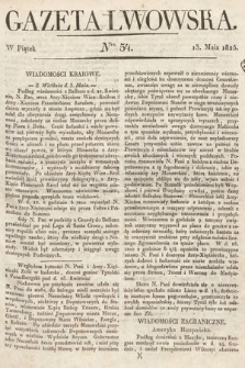 Gazeta Lwowska. 1825, nr 54