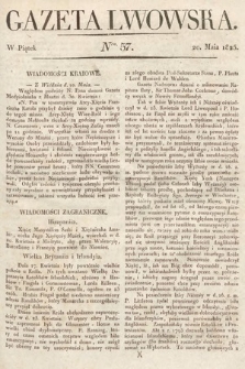 Gazeta Lwowska. 1825, nr 57