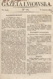 Gazeta Lwowska. 1825, nr 64