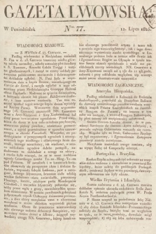 Gazeta Lwowska. 1825, nr 77