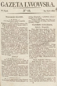 Gazeta Lwowska. 1825, nr 85