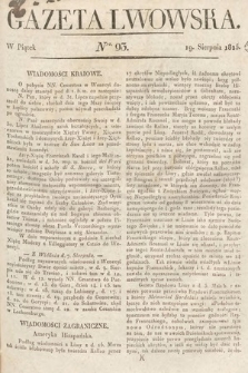 Gazeta Lwowska. 1825, nr 93