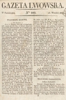 Gazeta Lwowska. 1825, nr 109