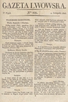 Gazeta Lwowska. 1825, nr 126