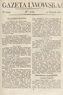 Gazeta Lwowska. 1825, nr 128