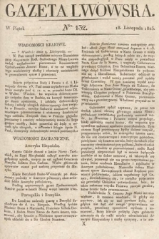 Gazeta Lwowska. 1825, nr 132