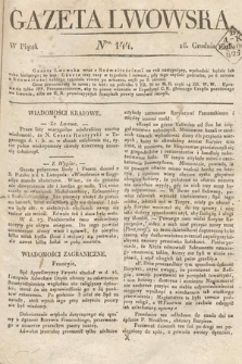 Gazeta Lwowska. 1825, nr 144