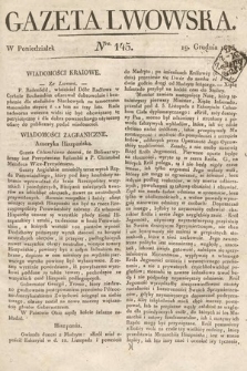 Gazeta Lwowska. 1825, nr 145