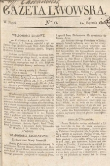 Gazeta Lwowska. 1825, nr 6