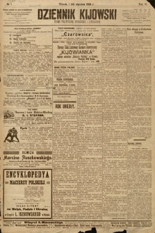 Dziennik Kijowski : pismo społeczne, polityczne i literackie. 1908, nr 1