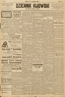 Dziennik Kijowski : pismo społeczne, polityczne i literackie. 1908, nr 3