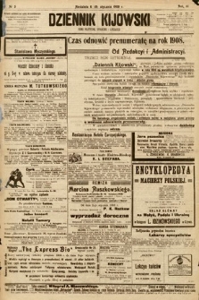 Dziennik Kijowski : pismo społeczne, polityczne i literackie. 1908, nr 5