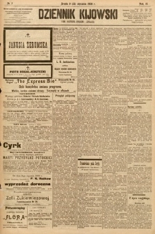 Dziennik Kijowski : pismo społeczne, polityczne i literackie. 1908, nr 7