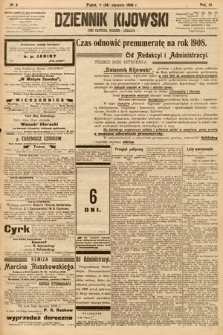 Dziennik Kijowski : pismo społeczne, polityczne i literackie. 1908, nr 9