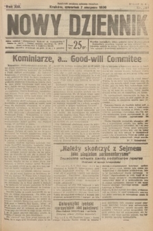 Nowy Dziennik. 1930, nr 207
