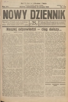 Nowy Dziennik. 1930, nr 218