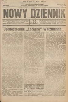 Nowy Dziennik. 1930, nr 231