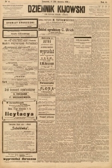 Dziennik Kijowski : pismo społeczne, polityczne i literackie. 1908, nr 14