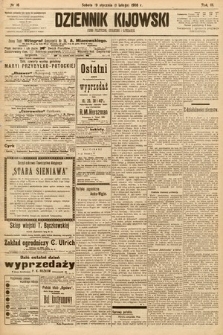 Dziennik Kijowski : pismo społeczne, polityczne i literackie. 1908, nr 16
