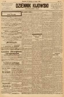 Dziennik Kijowski : pismo społeczne, polityczne i literackie. 1908, nr 20