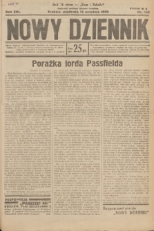 Nowy Dziennik. 1930, nr 245