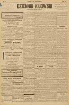 Dziennik Kijowski : pismo społeczne, polityczne i literackie. 1908, nr 27