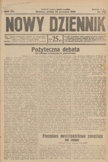 Nowy Dziennik. 1930, nr 256