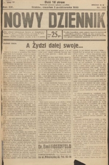 Nowy Dziennik. 1930, nr 262