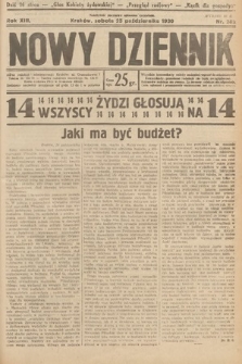 Nowy Dziennik. 1930, nr 282