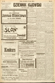 Dziennik Kijowski : pismo społeczne, polityczne i literackie. 1908, nr 95