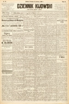 Dziennik Kijowski : pismo społeczne, polityczne i literackie. 1908, nr 117