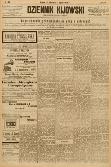 Dziennik Kijowski : pismo społeczne, polityczne i literackie. 1908, nr 128