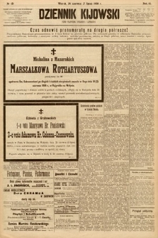 Dziennik Kijowski : pismo społeczne, polityczne i literackie. 1908, nr 131