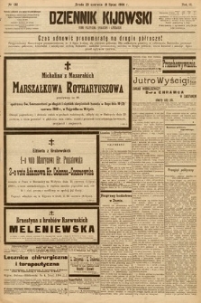 Dziennik Kijowski : pismo społeczne, polityczne i literackie. 1908, nr 132