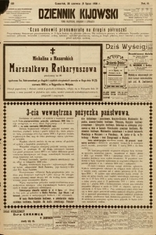 Dziennik Kijowski : pismo społeczne, polityczne i literackie. 1908, nr 133