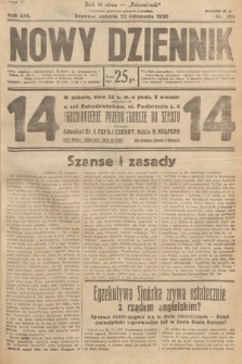 Nowy Dziennik. 1930, nr 309