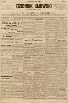 Dziennik Kijowski : pismo społeczne, polityczne i literackie. 1908, nr 144