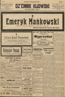 Dziennik Kijowski : pismo polityczne, społeczne i literackie. 1909, nr 5