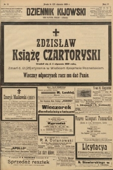 Dziennik Kijowski : pismo polityczne, społeczne i literackie. 1909, nr 10