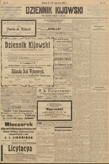 Dziennik Kijowski : pismo polityczne, społeczne i literackie. 1909, nr 12