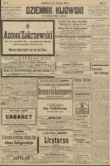 Dziennik Kijowski : pismo polityczne, społeczne i literackie. 1909, nr 14