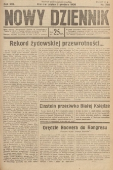 Nowy Dziennik. 1930, nr 322