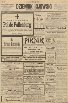 Dziennik Kijowski : pismo polityczne, społeczne i literackie. 1909, nr 27
