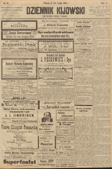 Dziennik Kijowski : pismo polityczne, społeczne i literackie. 1909, nr 32