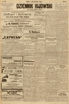 Dziennik Kijowski : pismo społeczne, polityczne i literackie. 1908, nr 176