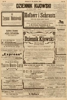 Dziennik Kijowski : pismo społeczne, polityczne i literackie. 1908, nr 177