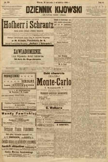 Dziennik Kijowski : pismo społeczne, polityczne i literackie. 1908, nr 178