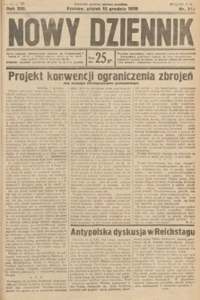 Nowy Dziennik. 1930, nr 329