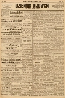 Dziennik Kijowski : pismo społeczne, polityczne i literackie. 1908, nr 179
