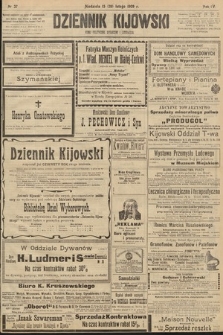 Dziennik Kijowski : pismo polityczne, społeczne i literackie. 1909, nr 37